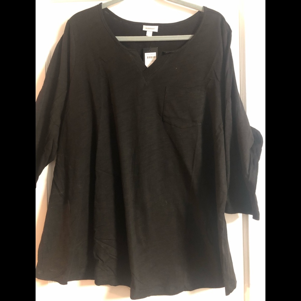 Avenue plus size tee/tunic